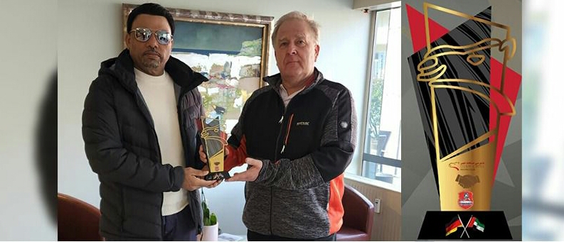 عبد  الله فرج في ضيافة نادي ايسرلون الألماني