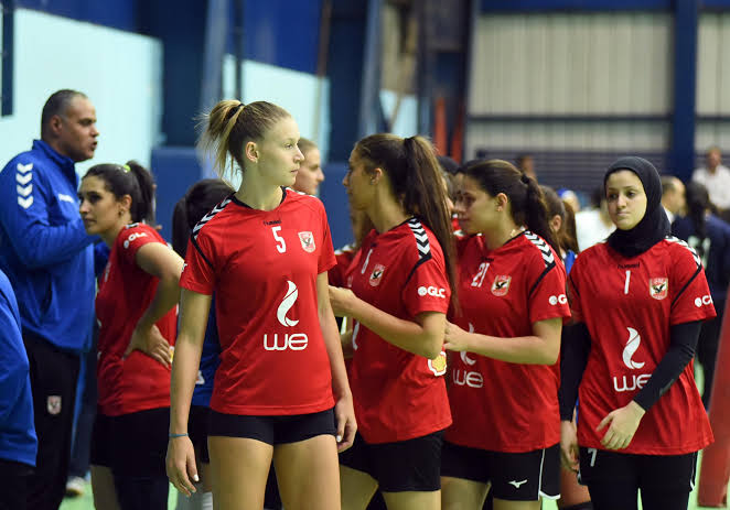 سيدات الأهلى “للطائرة” يفوز بالدوري المصري