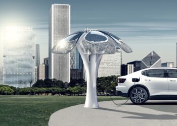 شجرة SolarBotanic تودع مشكلة شحن السيارات الكهربائية