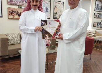 “الجوكر” يتفقد المركز القطري للصحافة