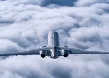 Falcon6X Symphony above the clouds