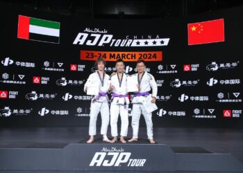 1000 لاعب ولاعبة في بطولة الصين الدولية لرابطة أبوظبي لمحترفي الجوجيتسو