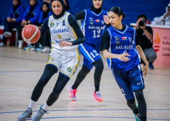 القرين الكويتي والغرافة القطري في نهائي كأس أكاديمية فاطمة بنت مبارك الخليجية للسيدات بكرة السلة