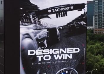 حملة TAG Heuer “مصممون للفوز” تسيطر على المدينة