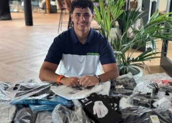 نجم الجولف الكويتي سالم العبكل يحصل على رعاية كاملة من أندر آرمور أوروبا