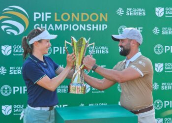 الألمانية فوينفشتوك تتوج بلقب بطولة PIF لندن للجولف