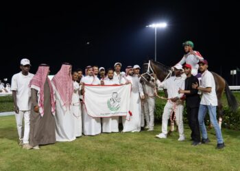 سباقات الخيل .. كاس الهدا بحوزة فالة خير