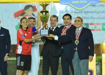 مصر تسطر التاريخ وتتوج بكاس العالم المصغرة للسيدات