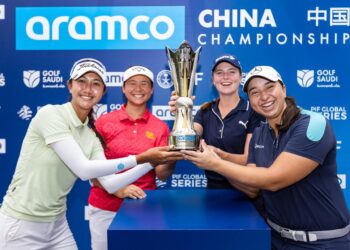 فريق رودز يفوز ببطولة أرامكو شينزن لجولف السيدات