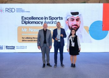 تكريم إقليمي للرياضةبمصر من أجل التنمية: مؤسسة الجيل المبهر تحصد جائزة “التميز الرياضي” في المنتدى الإقليمي للتنمية المستدامة